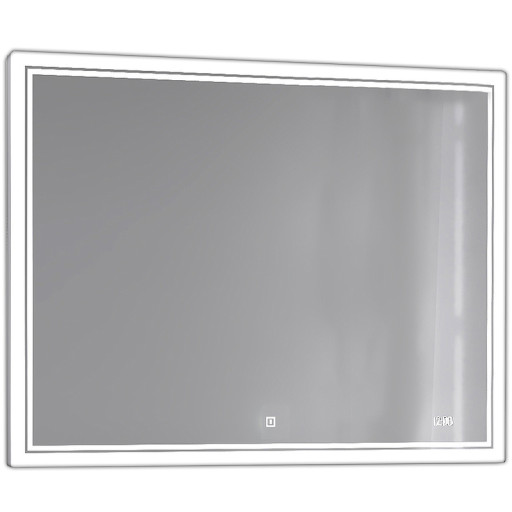 Зеркало Slide 100 с подсветкой и часами