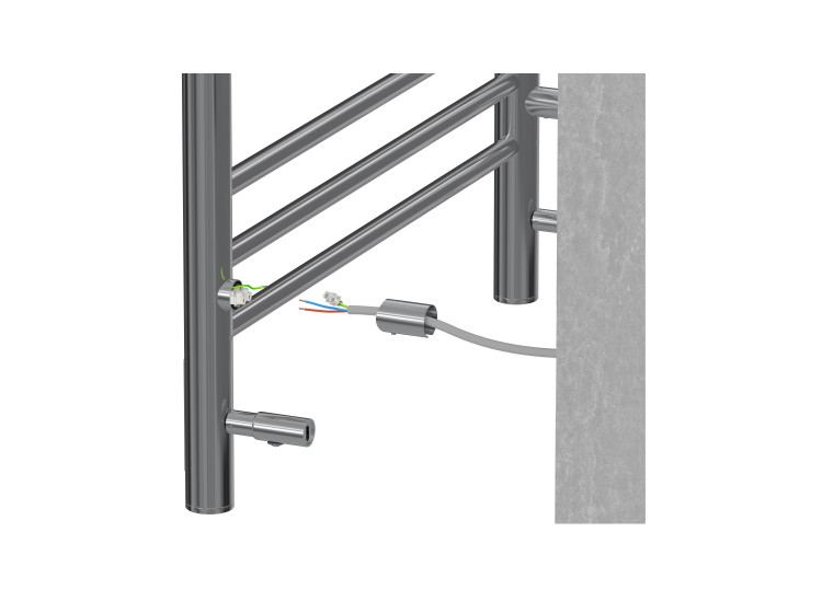 Полотенцесушитель электрический Aquatek Пандора AQ EL RPC1090CH