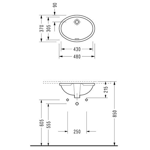 Раковина Serel 43 0551