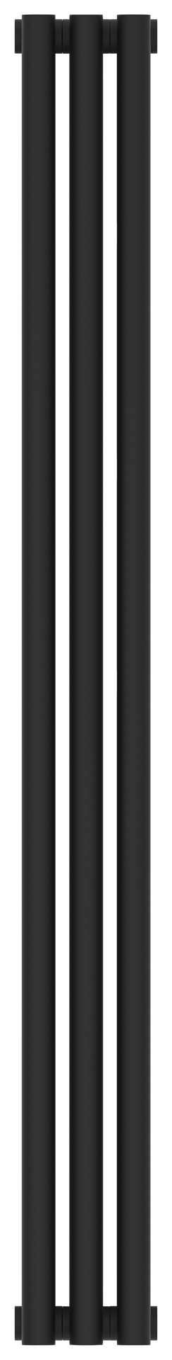 Отопительный радиатор Сунержа Эстет-11 1200х135 3 секции Тёмный титан муар