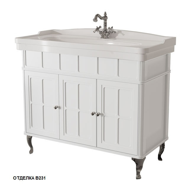 БОРГО тумба 105 для раковины МОДЕРН 1050