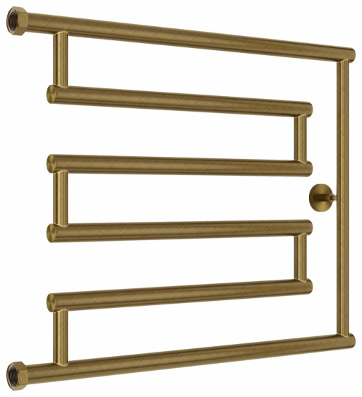 Полотенцесушитель водяной Сунержа High-Tech model &quot;L+&quot; 500х650 Состаренная бронза