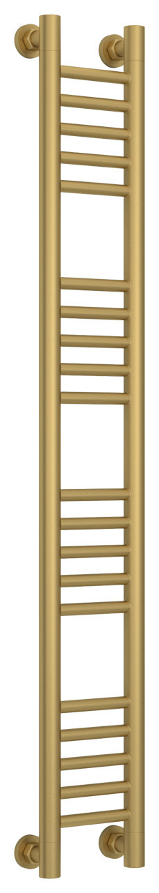 Полотенцесушитель водяной Сунержа Богема+ прямая 1200х150 Матовое золото