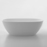Отдельностоящая, овальная акриловая ванна без перелива BelBagno BB81-1500