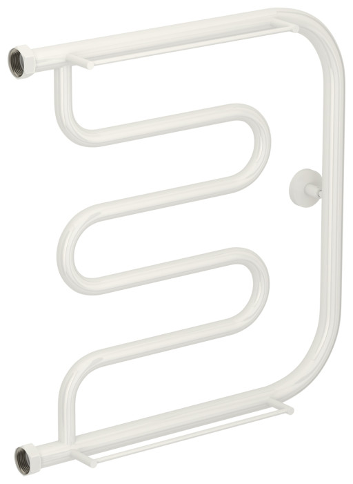 Полотенцесушитель водяной Сунержа Лира 2 полки 500х500 Белый