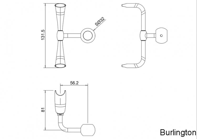 Подставка для ручного душа [V24]