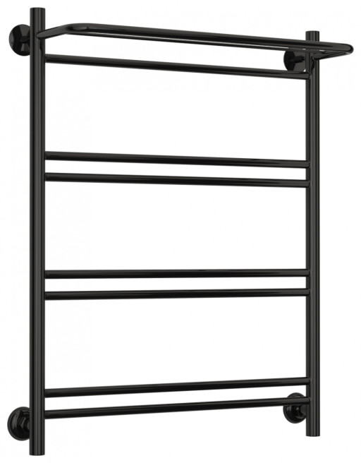 Полотенцесушитель водяной Стилье Версия-Н1 800х600 (Полка+1+2+2+2) П 16 Чёрный