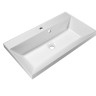 Раковина из искусственного камня BelBagno BB800/450-LV-ART-AST-NERO