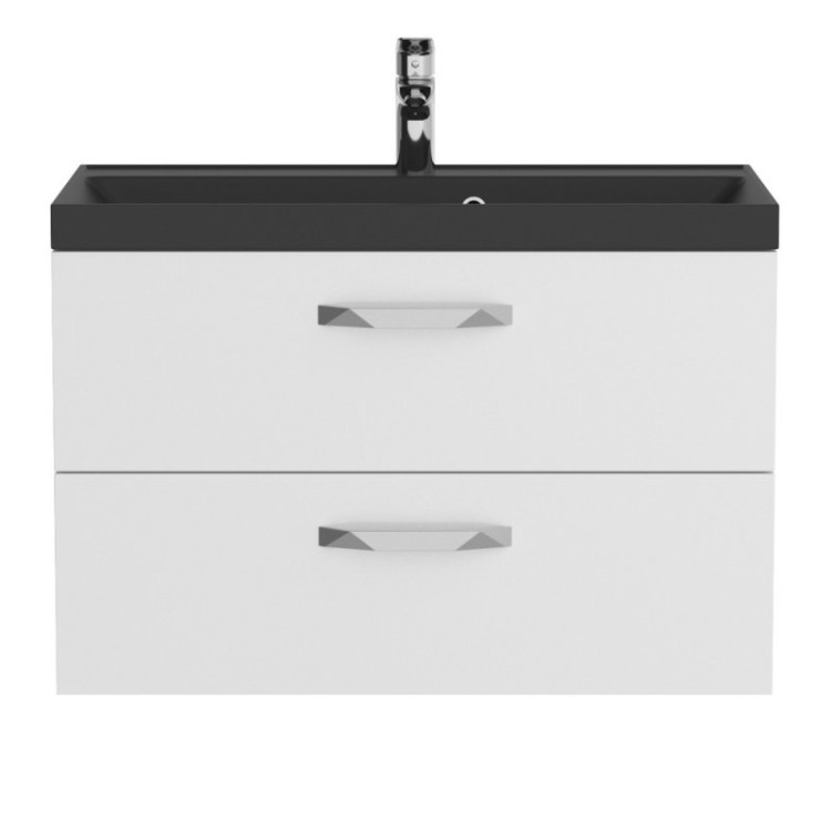 Раковина из искусственного камня BelBagno BB800/450-LV-ART-AST-NERO