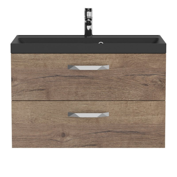 Раковина из искусственного камня BelBagno BB800/450-LV-ART-AST-NERO