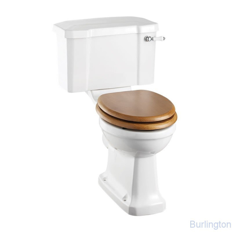 Унитаз-моноблок серии Regal с керамической ручкой слива, бачок 51см