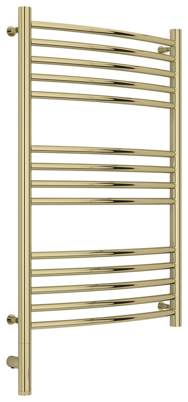 Полотенцесушитель электрический Сунержа Богема 3.0 выгнутая 800х500 МЭМ левый Шампань