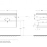 Керамическая раковина 710x460x170 мм BelBagno BB700ETL