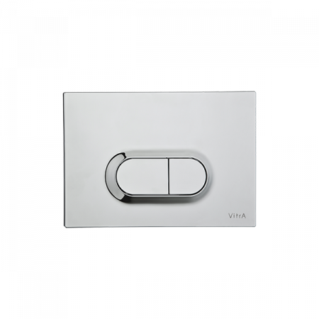 Кнопка смыва VitrA Loop O, металлическая, цвет Нержавеющая Сталь