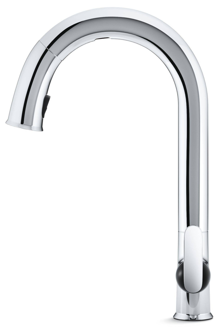 Электронный сенсорный смеситель для кухни с возможностью ручного управления Jacob Delafon SENSATE E72218-B7-CP