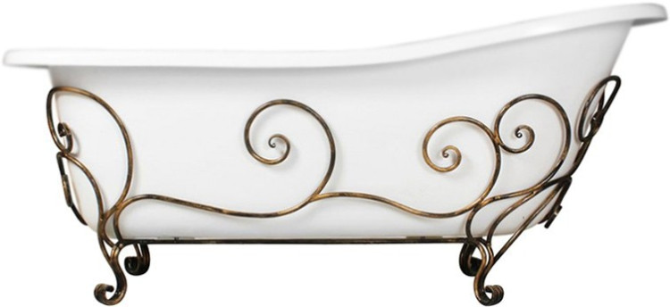 Ванна из искусственного камня Эстет Царская 150x73