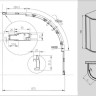 Душевой уголок Ravak Blix 88x88