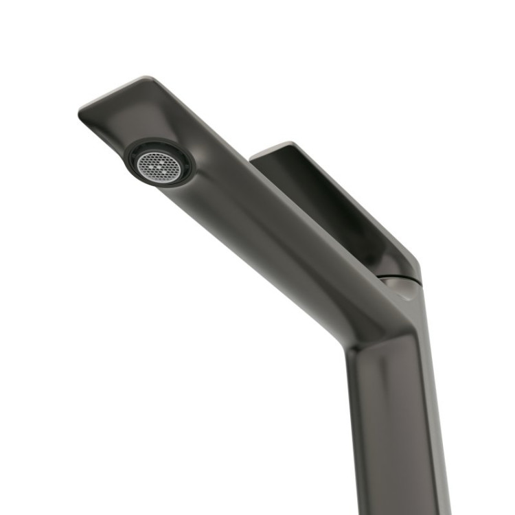 Смеситель для накладной раковины без донного клапана Cezares LINER-LC-01-W0