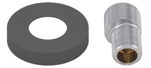 Эксцентрик с отражателем Отражатель Сунержа TUBE с эксцентриком RAL 7043 Транспортный серый B