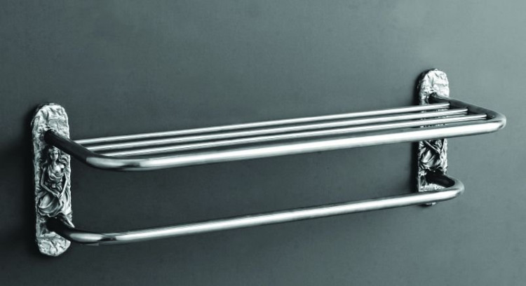 Полка для полотенец подвесная 60 см. ART&MAX AM-B-0610 ART&MAX AM-0610-B