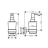 Дозатор для жидкого мыла Hansgrohe Logis Universal 41714000