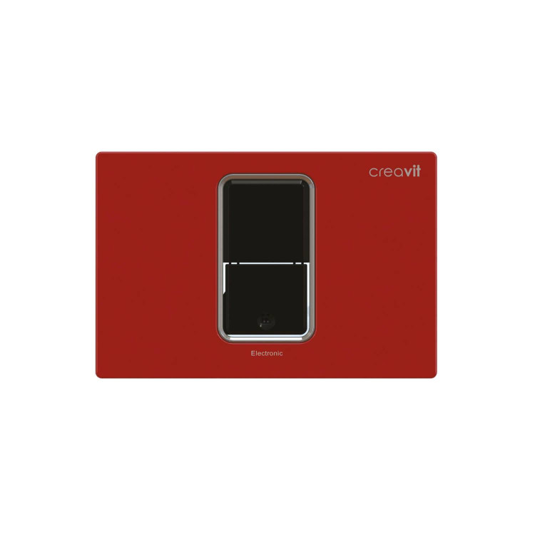 CREAVIT Кнопка для инсталляции сенсорная красная