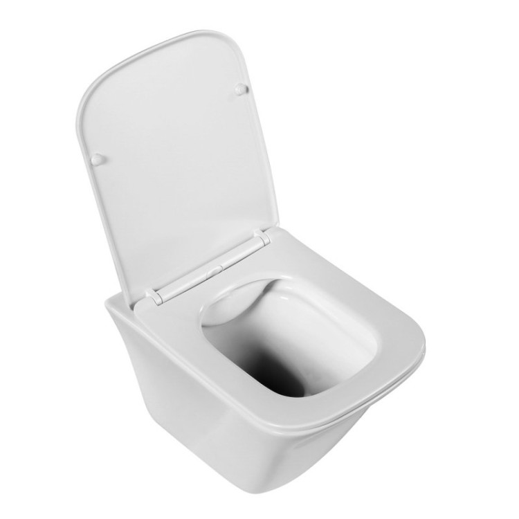 Унитаз подвесной безободковый с креплением BelBagno BB052CHR