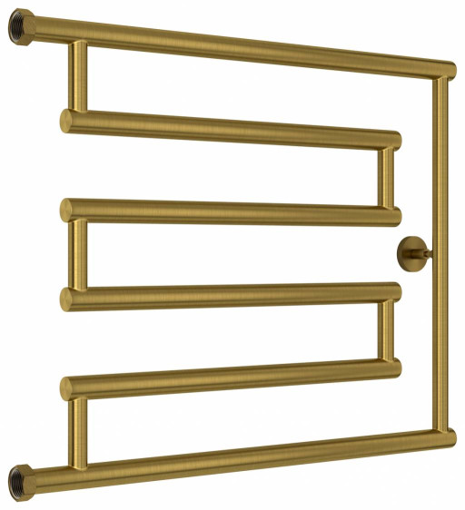 Полотенцесушитель водяной Сунержа High-Tech model &quot;L+&quot; 500х650 Состаренная латунь