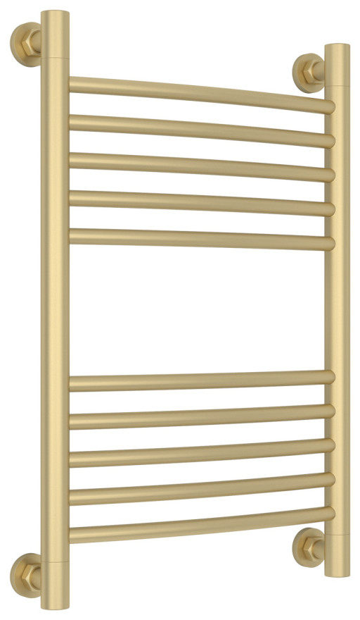 Полотенцесушитель водяной Сунержа Богема+ выгнутая 600х400 Матовая шампань