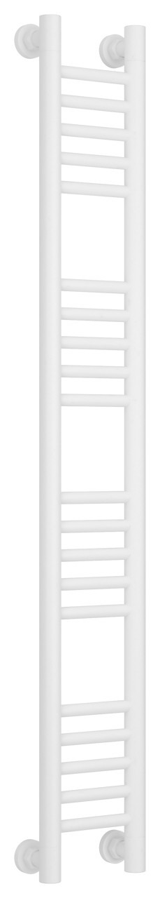 Полотенцесушитель водяной Сунержа Богема+ прямая 1200х150 Матовый белый