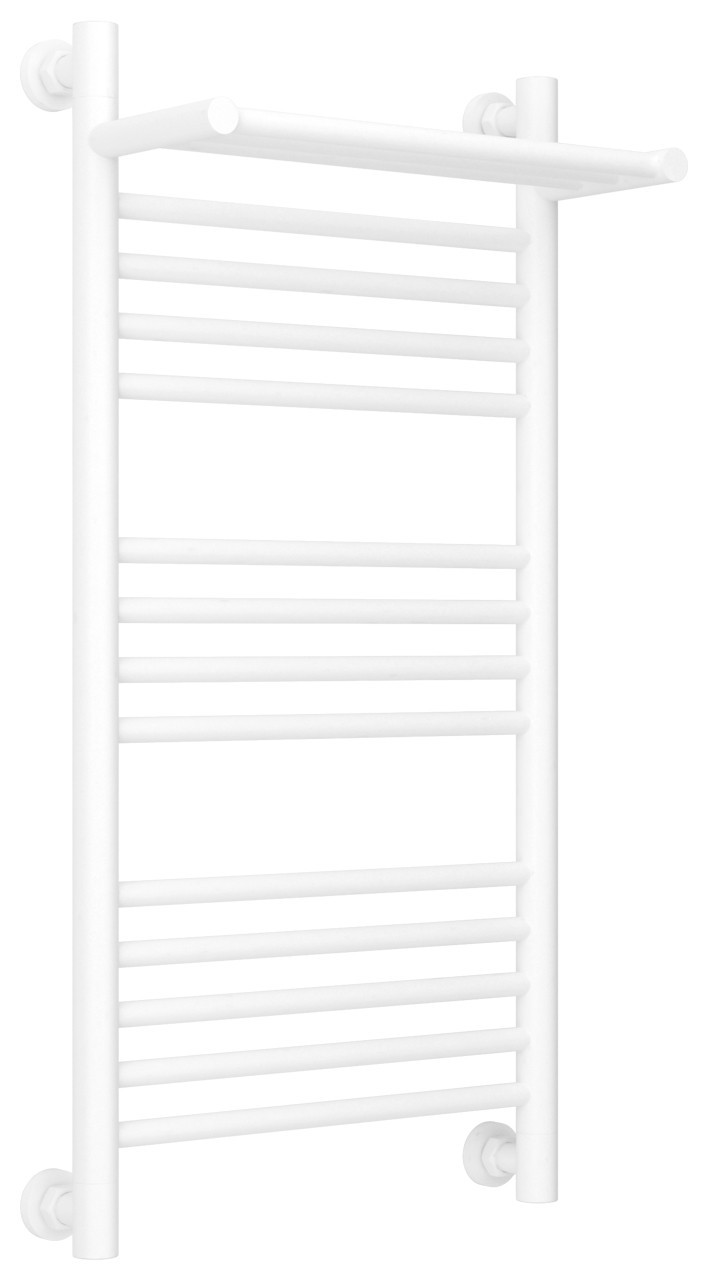 Полотенцесушитель водяной Сунержа Богема с полкой+ 800х400 Матовый белый