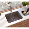 Мойка ALVEUS QUADRIX 50 GRANITAL+ CHOCOLATE-G03M 560X460X200 с сифоном 1133398,