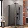 Душевой уголок SLIDER-AH-1 Cezares SLIDER-AH-1-80-100/110-GRIGIO-NERO