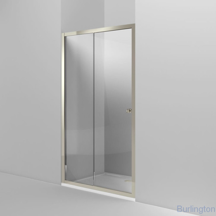 Дверь Arcade 1200mm раздвижная, никель [ARC46]