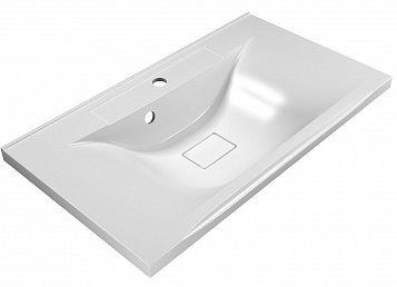 Раковина из искусственного камня 800x450x150 BelBagno BB800/450-LV-ART-PR-NERO