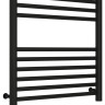 Полотенцесушитель электрический Сунержа Богема 3.0 прямая 600х500 МЭМ левый Матовый чёрный
