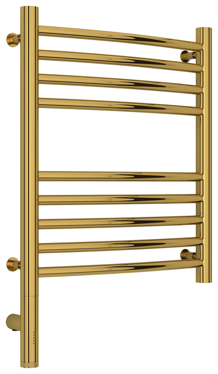 Полотенцесушитель электрический Сунержа Богема 3.0 выгнутая 500х400 МЭМ левый Золото