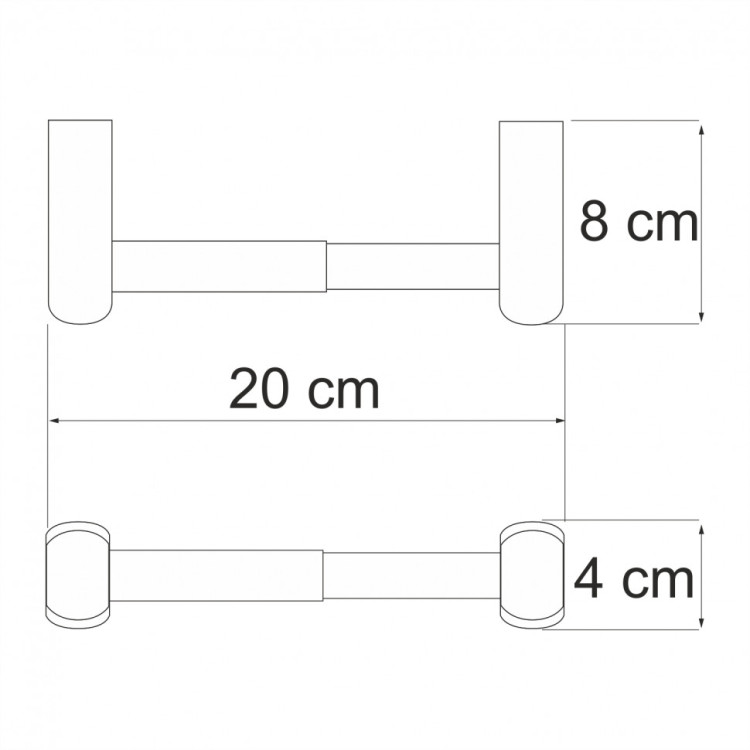 WasserKRAFT Berkel K-6822 Держатель туалетной бумаги