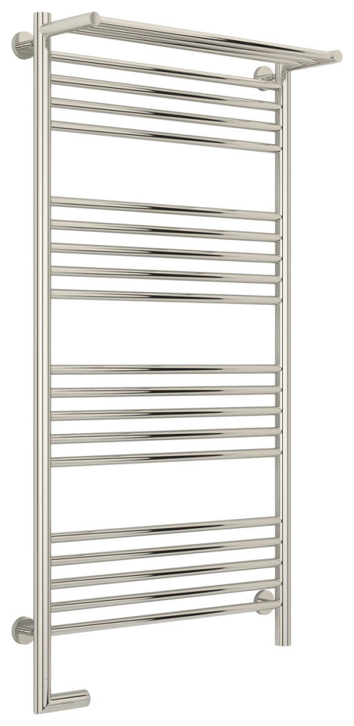 Полотенцесушитель электрический Сунержа Богема с полкой 2.0 1200х600 МЭМ левый Без покрытия