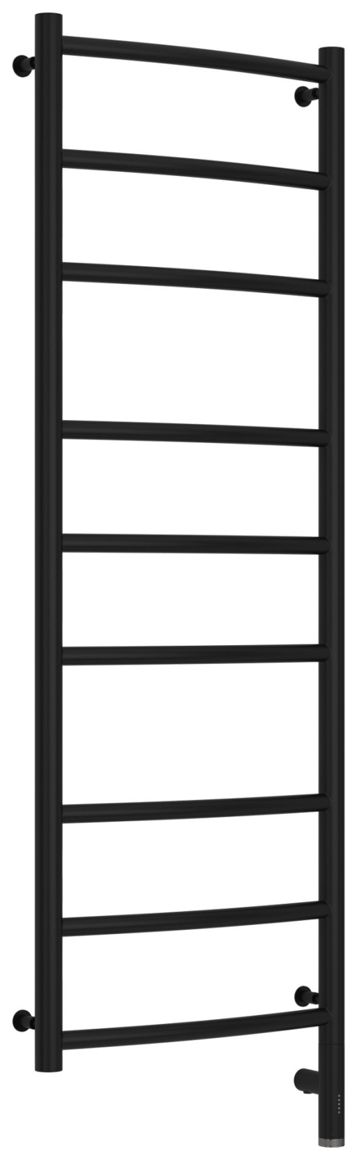 Полотенцесушитель электрический Сунержа Галант 3.0 1200х400 МЭМ правый Матовый чёрный