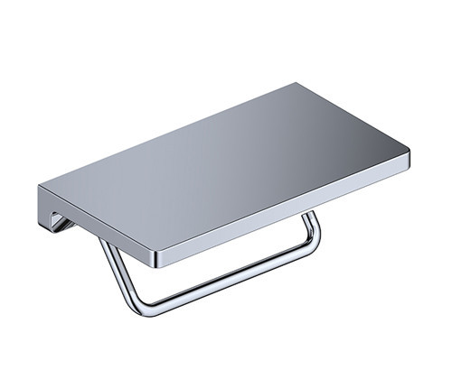 WasserKRAFT K-1425 Держатель туалетной бумаги с полочкой для телефона