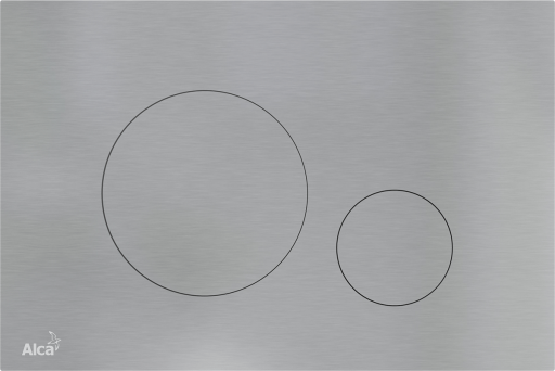 Кнопка управления для скрытых систем инсталляции, alunox-мат/глянец Alcadrain Turn