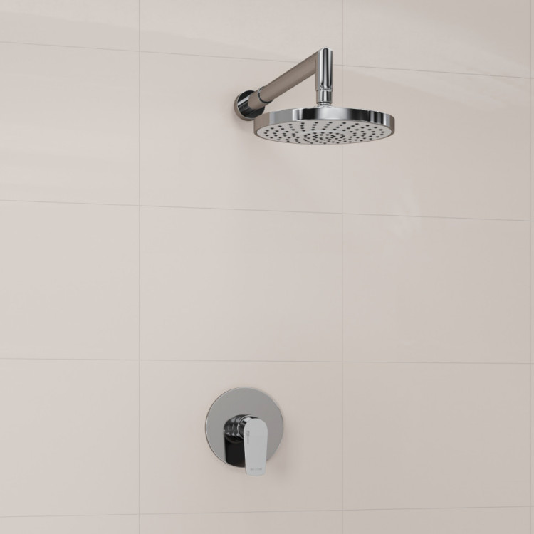 WasserKRAFT A12629 Встраиваемый комплект для душа с верхней душевой насадкой