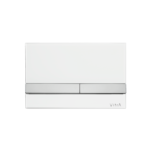 Кнопка смыва VitrA Select, стекло, цвет Глянцевый Белый