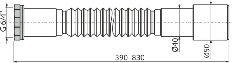 Гибкое соединение 6/4