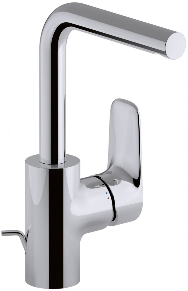 Однорычажный смеситель для раковины с вращающимся изливом Jacob Delafon ALEO E72278-CP