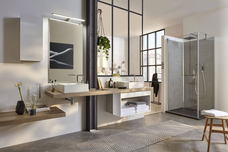 Однорычажный смеситель для раковины с вращающимся изливом Jacob Delafon ALEO E72278-CP