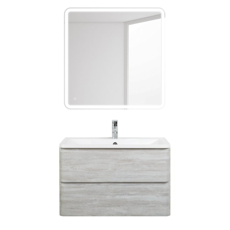 База под раковину подвесная с двумя выкатными ящиками 800x450x500 BelBagno ALBANO-800-2C-SO-RVB