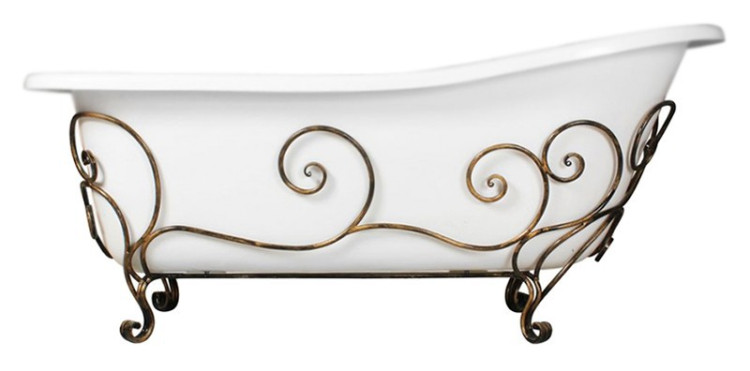 Ванна из искусственного камня Эстет Царская 170x73