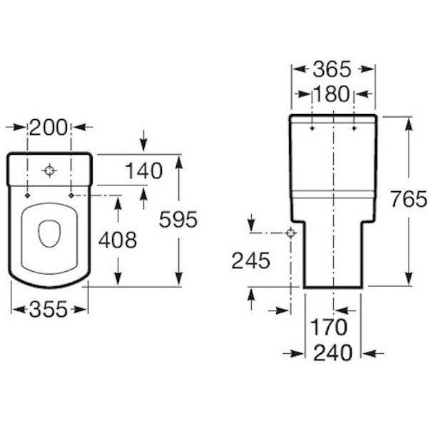 Бачок для унитаза Roca Hall 341620000